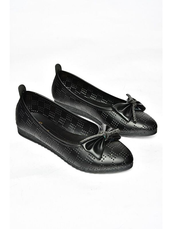 S3147041 Siyah Kadın Ayakkabı - Görsel 4