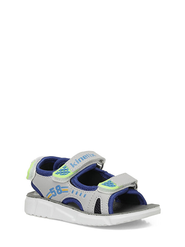 GEMERY B 5FX Gri Erkek Çocuk Sandalet - Görsel 3