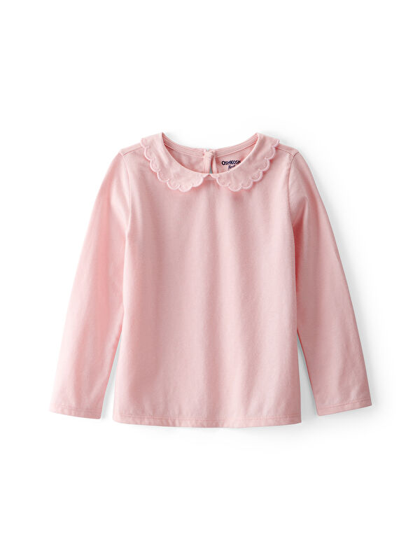 Oshkosh Kız Çocuk Pembe Tshirt
