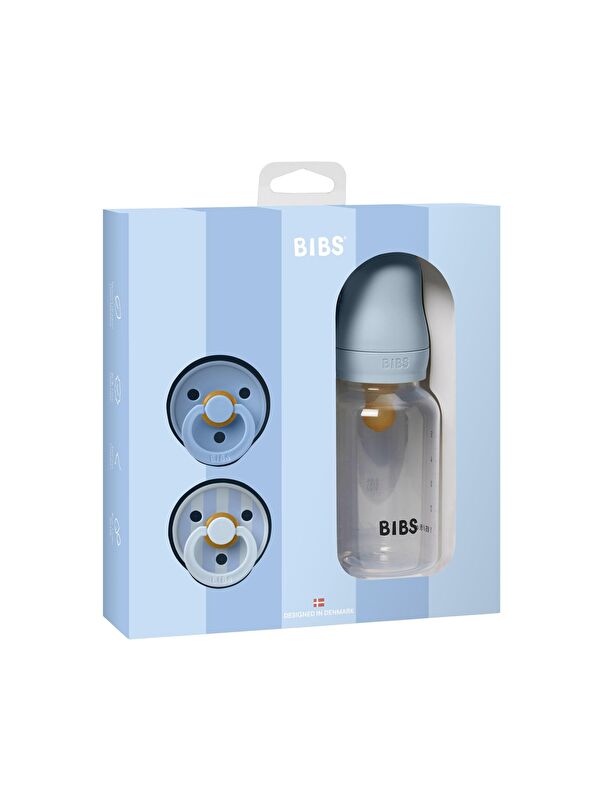 Bibs Baby Sprinkle Hediye Seti Baby Blue 0-6 Ay