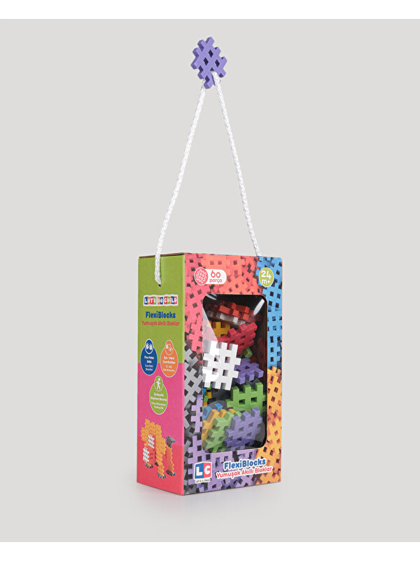 Let's Be Child FlexiBlocks Yumuşak Akıllı Eğitici Bloklar 60 Parça