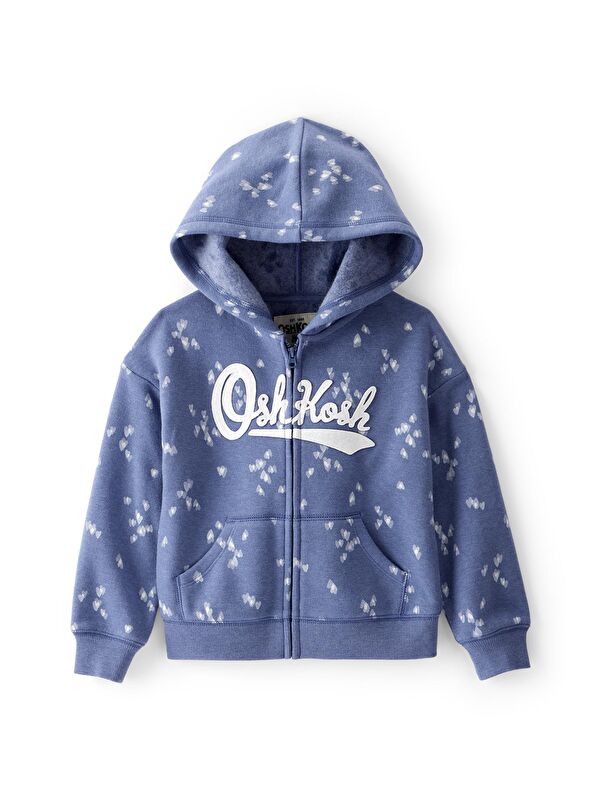 Oshkosh Kız Çocuk Mavi Sweatshirt