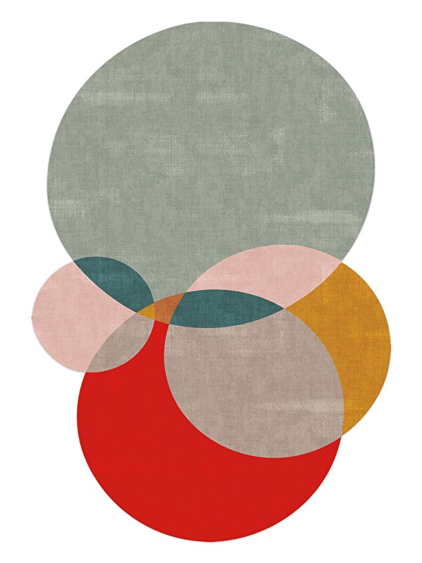 Homefesto Modern Dekoratif Halı – Makinada Yıkanabilir, Kaymaz Taban, İnce Lazer Kesim Halı