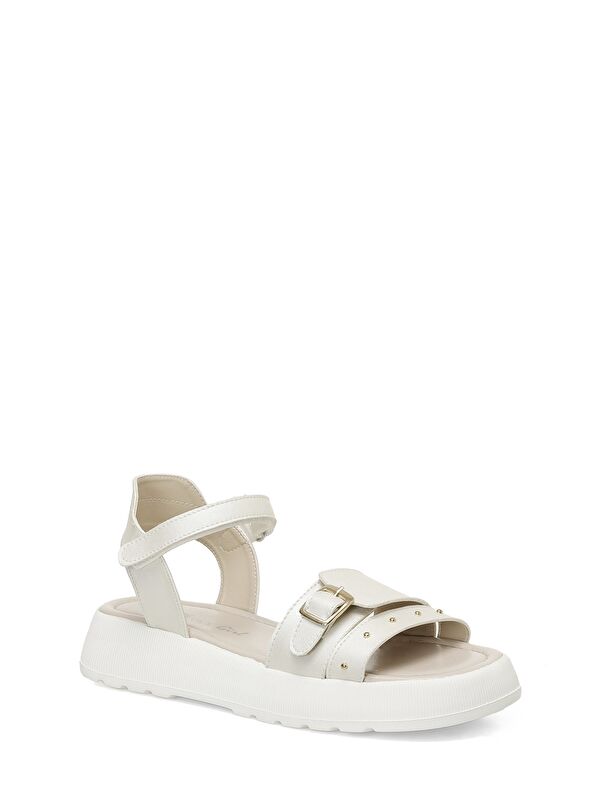 BRAN G 5FX Beyaz Kız Çocuk Sandalet - Görsel 3