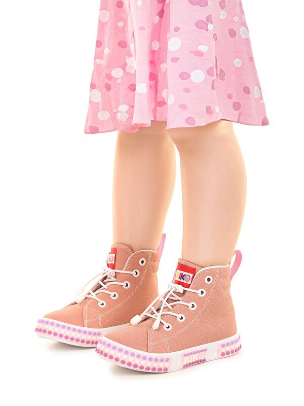 Gamel Günlük Lastikli Kız Bebek Bot Ayakkabı - Görsel 3