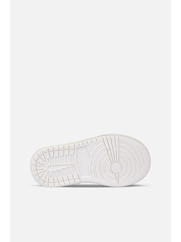 Momo Işıklı Kız Çocuk Okul Öncesi Pudra Spor Ayakkabı - Görsel 5