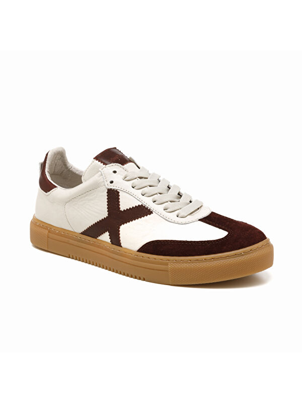 John May Kadın Sneaker ( Günlük) MAR-25Y-192-3030 95-04-20 Bej-Bordo
