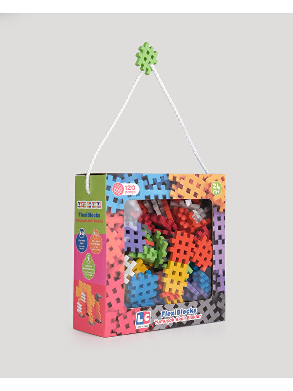 Let's Be Child FlexiBlocks Yumuşak Akıllı Eğitici Bloklar 120 Parça