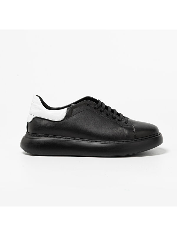 John May Erkek Sneaker ( Günlük) RC-25Y-058-R1960 Siyah-Beyaz