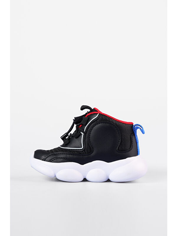 Vento Işıklı Erkek Okul Öncesi Siyah Bot - Görsel 3