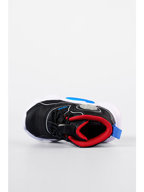 Vento Işıklı Erkek Okul Öncesi Siyah Bot - Görsel 4