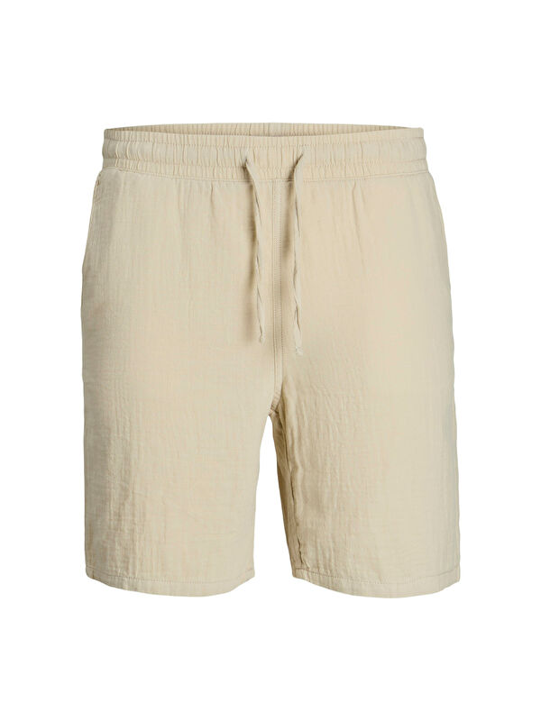 Jack & Jones Jaiden Patras Jogger Erkek Bej Şort