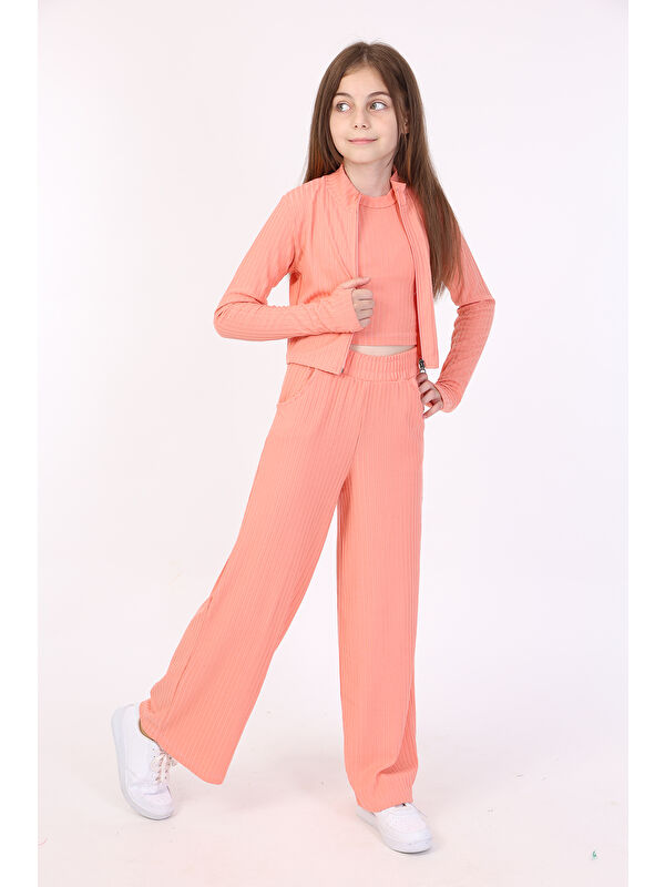 Toontoykids Kız Çocuk 3lü Eşofman Takım