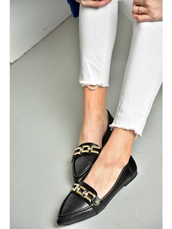 S3140266 Siyah Kadın Ayakkabı - Görsel 5