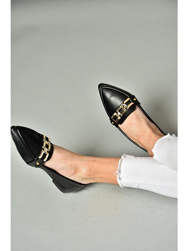 S3140266 Siyah Kadın Ayakkabı - Görsel 9