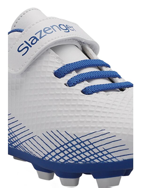 CULTURAL Unisex Çocuk Futbol Ayakkabı Beyaz / Saks Mavi - Görsel 5