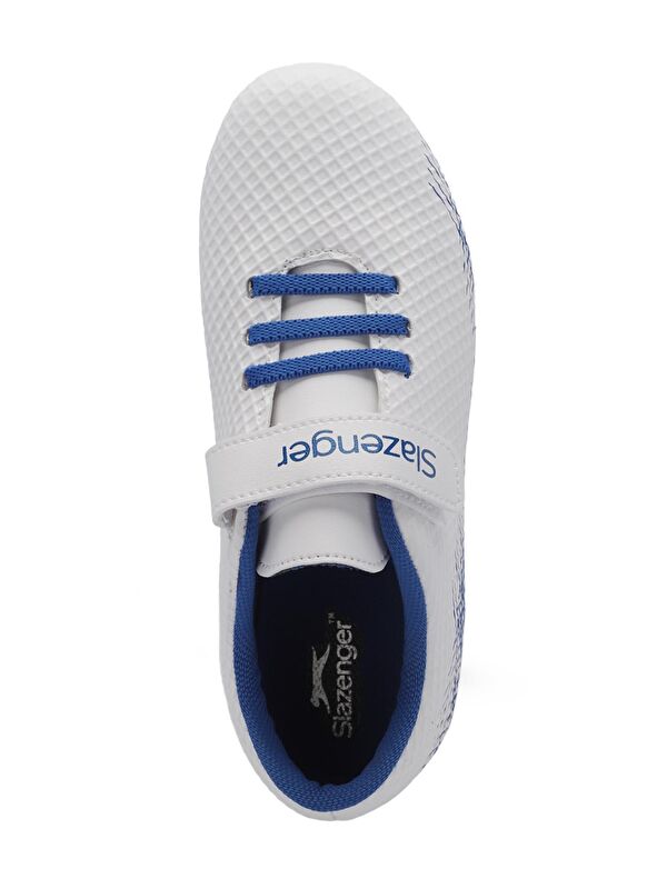 CULTURAL Unisex Çocuk Futbol Ayakkabı Beyaz / Saks Mavi - Görsel 6