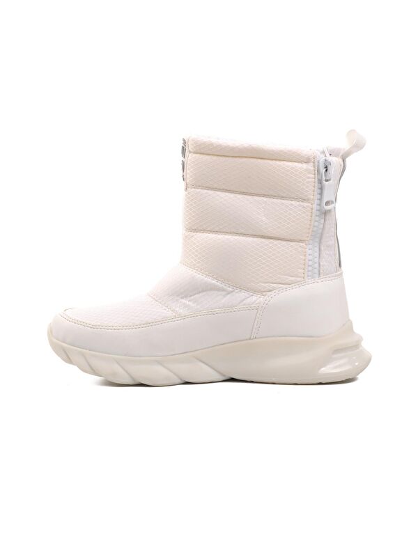 Lugo Beyaz İçi Kürklü Kadın Kar Botu - Görsel 3