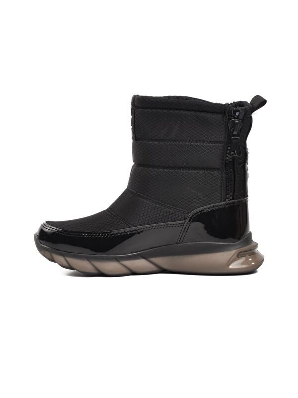 Lugo Siyah Rugan İçi Kürklü Kadın Kar Botu - Görsel 3