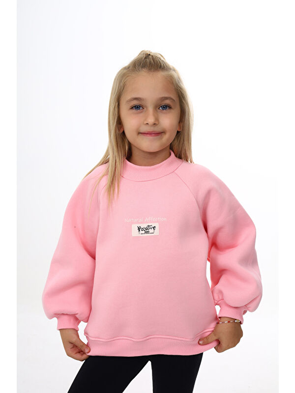 Toontoykids Kız Çocuk Baskılı Sweatshirt