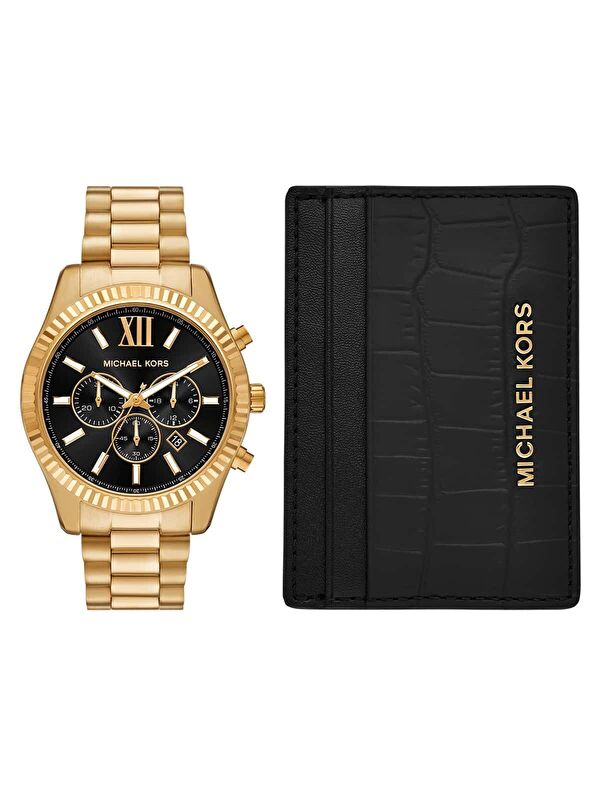 Michael Kors MK9245SET Erkek Kol Saati ve Kartlık Seti
