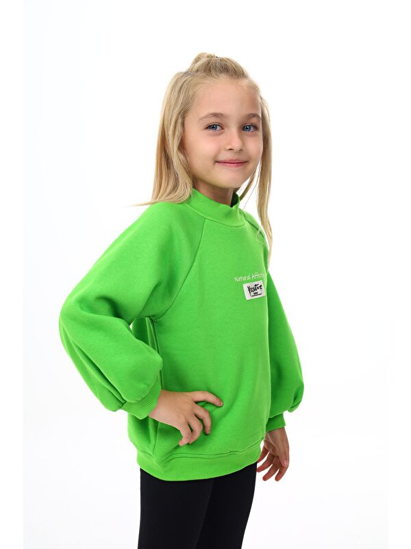 Toontoykids Kız Çocuk Baskılı Sweatshirt