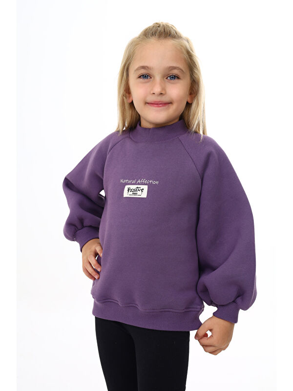 Toontoykids Kız Çocuk Baskılı Sweatshirt