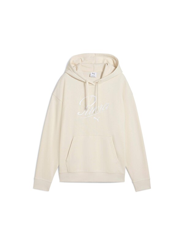 Puma ESS SCRIPT Comfort Kadın Kapüşonlu SWEATSHIRT