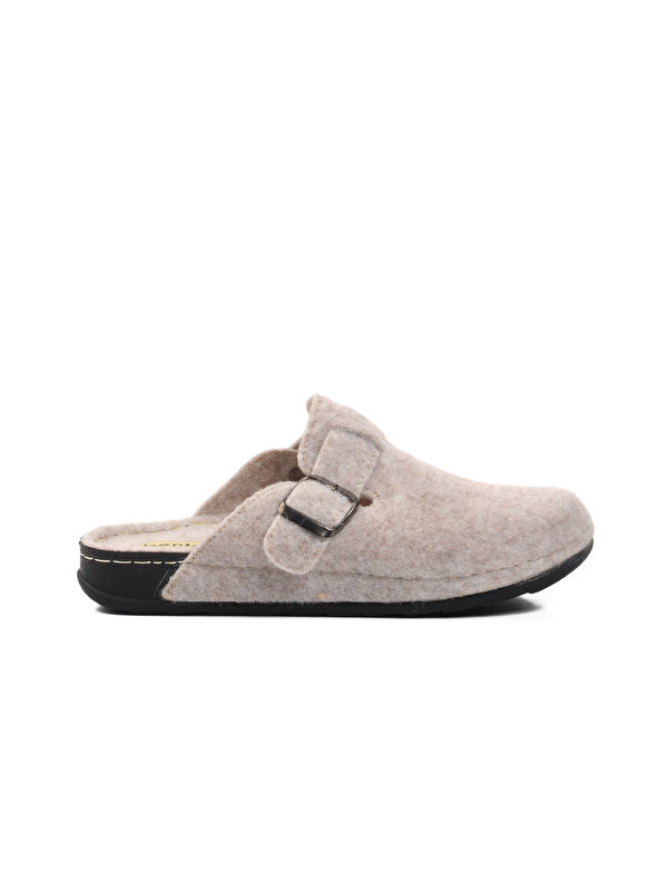 Ayakmod Bej Ayakmod Tekstil Ev Kadın Terlik K-9548