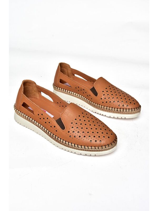 P5555011 Taba Kadın Ayakkabı - Görsel 7