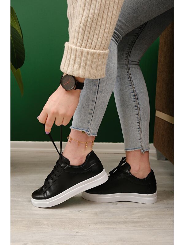 Erda Basic Bağcıklı Kadın Sneaker - Görsel 4