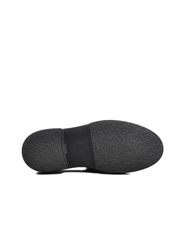 Kahve Rugan Hakiki Deri Erkek Loafer Ayakkabı Premium 1018 M - Görsel 6