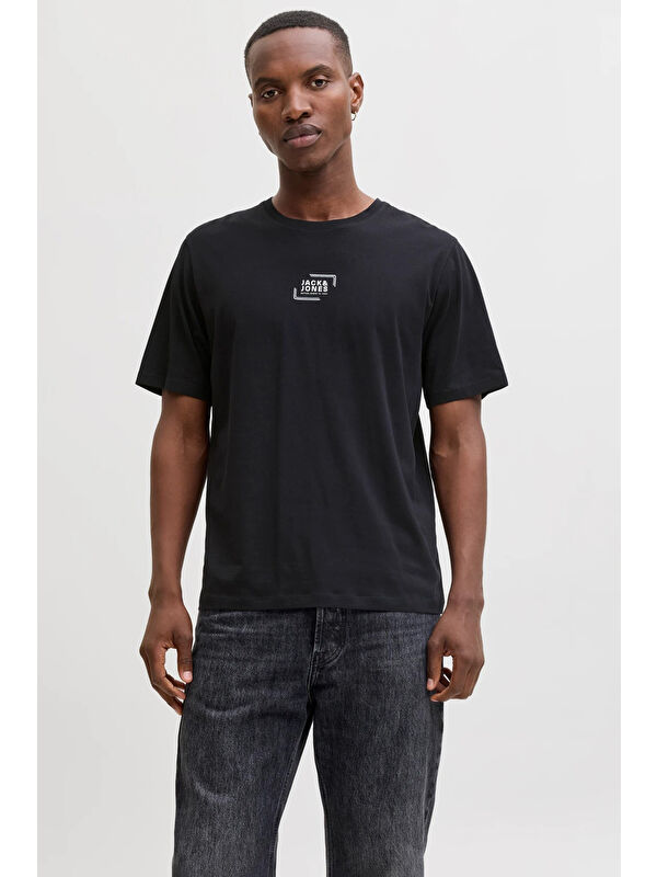Jack & Jones Essentials Jjecorp % 100 Pamuk Regular Fit Logolu T Shirt 12268415