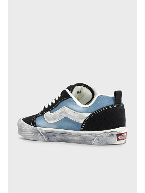 Knu Skool Deri Süet Logolu Ayakkabı VN000CRPJCN1 - Görsel 4