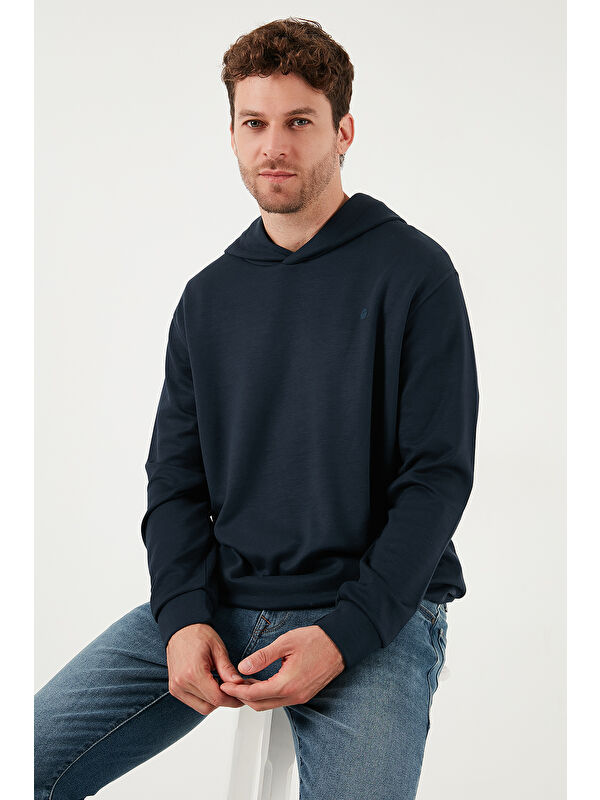 Buratti Relaxed Fit Kapüşonlu Yumuşak Dokulu Sweat 5901063