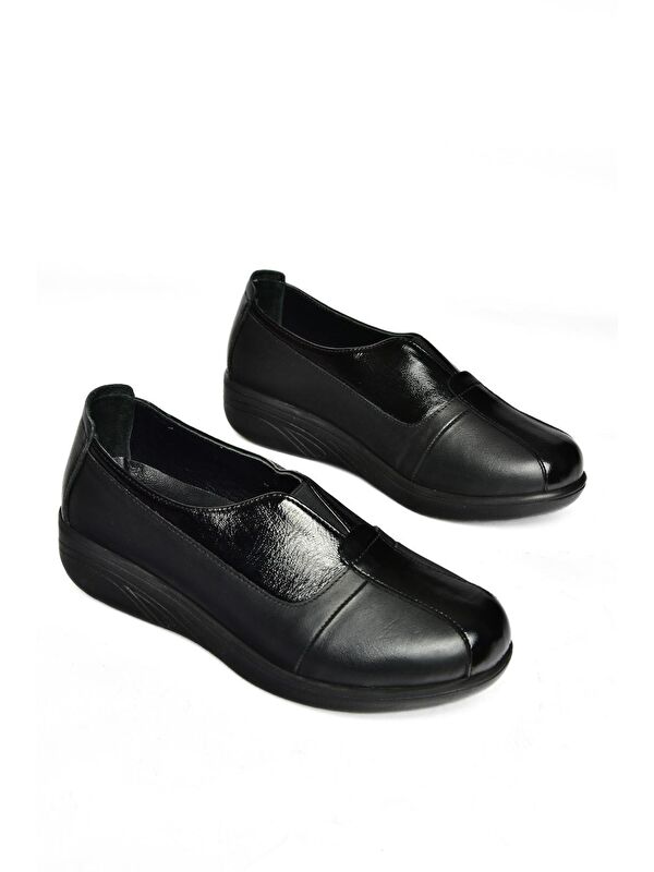 P5550705 Siyah Kadın Ayakkabı - Görsel 4