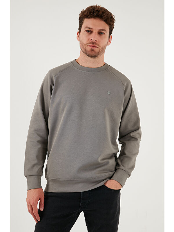 Buratti Streç Pamuklu Relaxed Fit Bisiklet Yaka Sweat 5901210