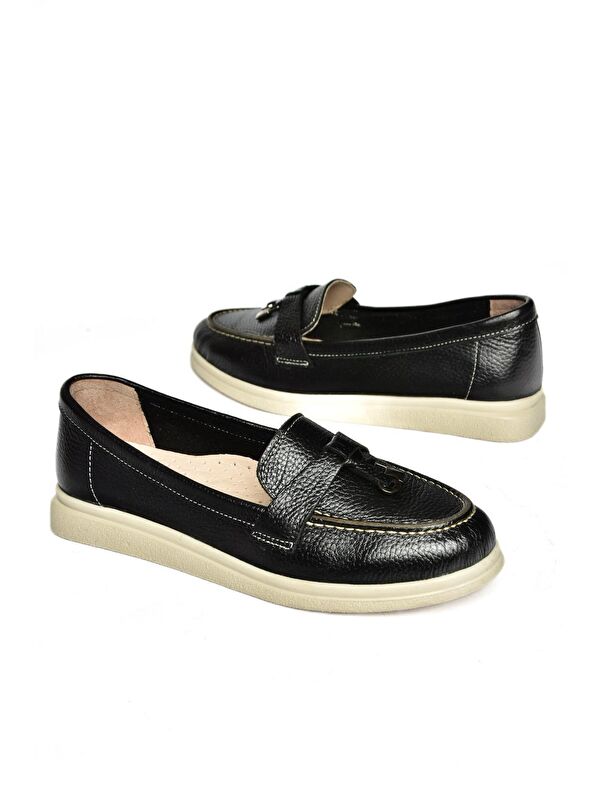 P5550141 Siyah Kadın Ayakkabı - Görsel 4