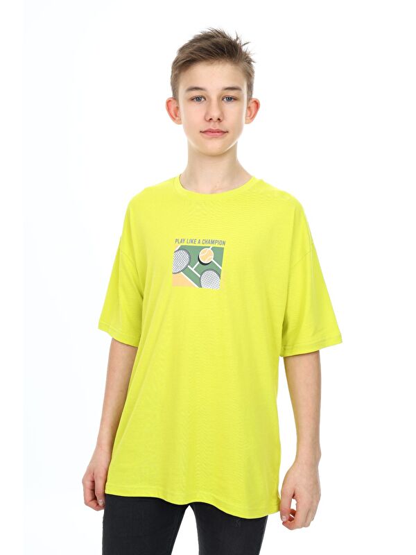 Toontoykids Erkek Çocuk Baskılı Tişört