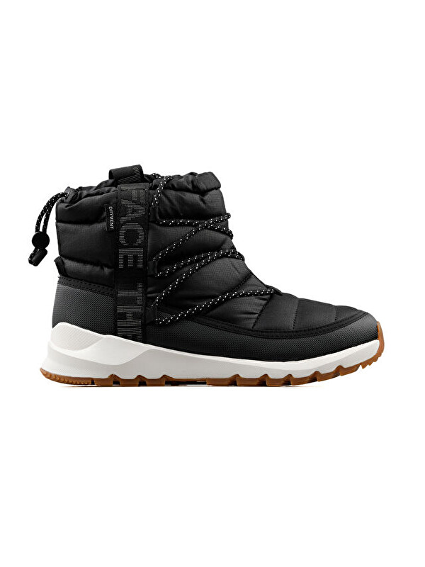 The North Face W Thermoball Lace Up Wp Kadın Kar Botu NF0A5LWDR0G1 Siyah