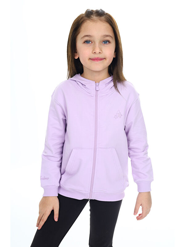 Toontoykids Kız Çocuk Nakışlı Hırka