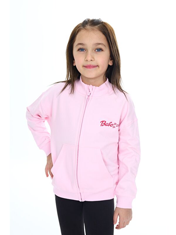 Toontoykids Kız Çocuk Baskılı Hırka