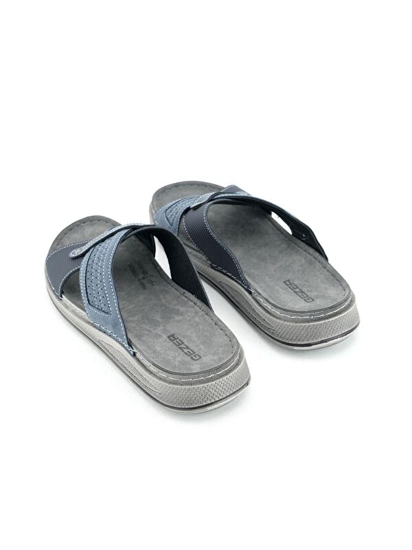 Yazlık Erkek Tasarım Rahat Taban Günlük Terlik - Görsel 5