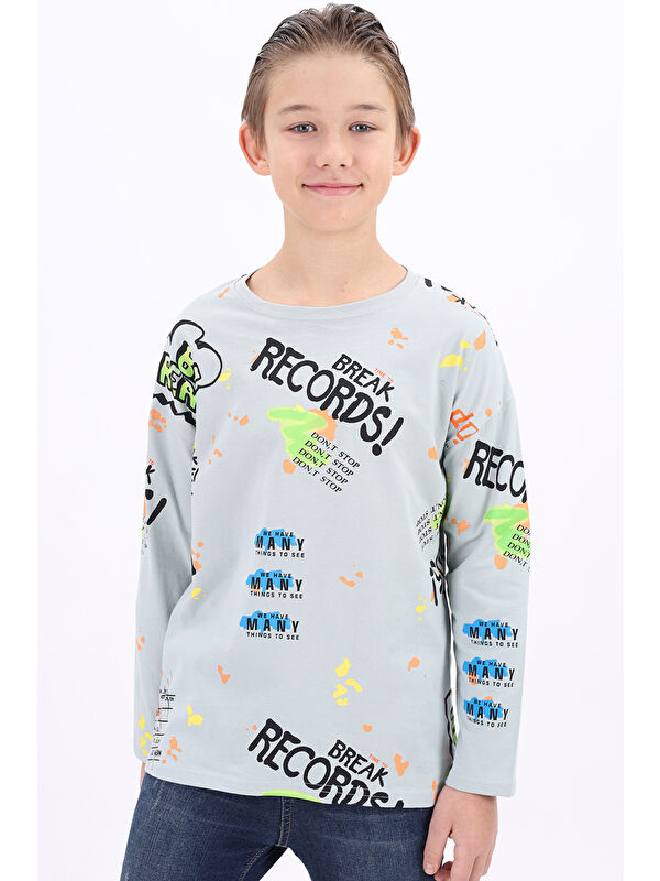 Toontoykids Erkek Çocuk Baskılı Tişört