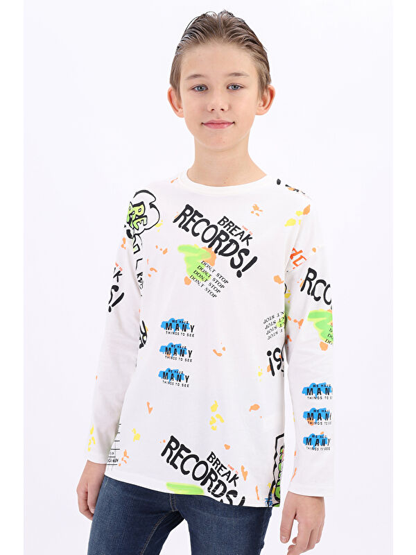 Toontoykids Erkek Çocuk Baskılı Tişört