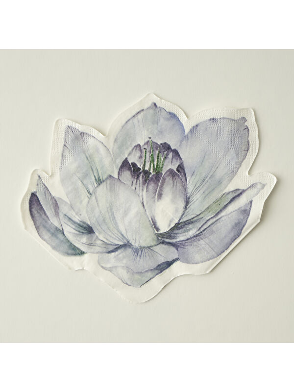 Bella Maison Lotus 40'lı Peçete Mor (17x13,5 cm)