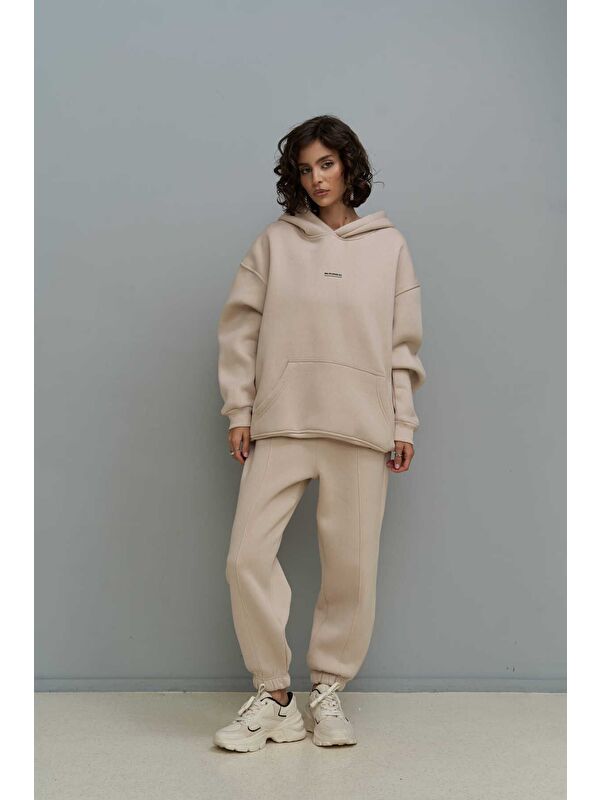 Mai Collection Minimal Baskı Kemik Eşofman Takım