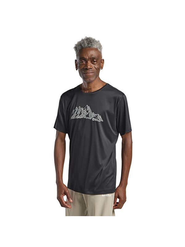 Jack Wolfskin Peak Graphic T Erkek Tişört