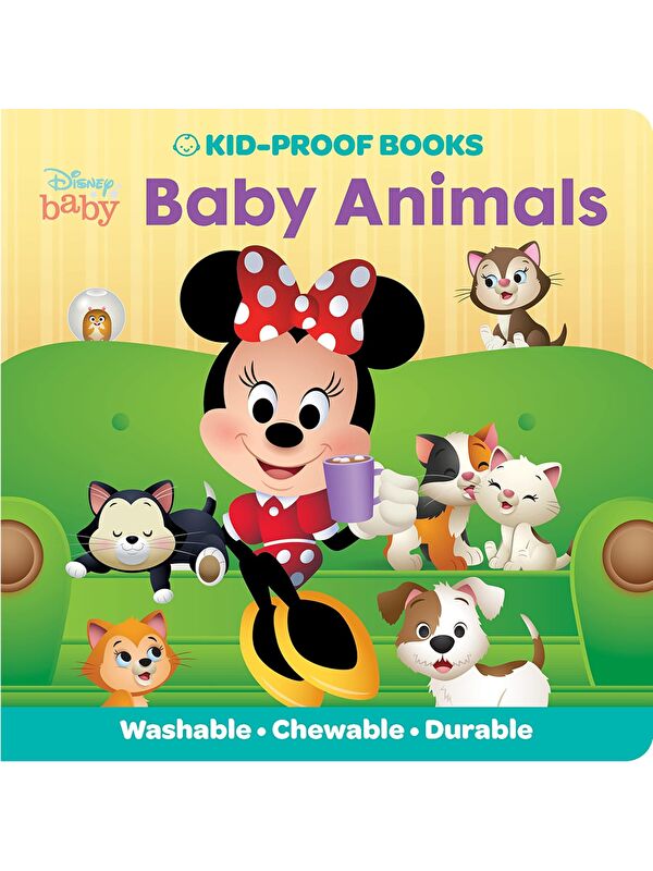 Pi Kids Baby Kid-Proof Books Baby Animals