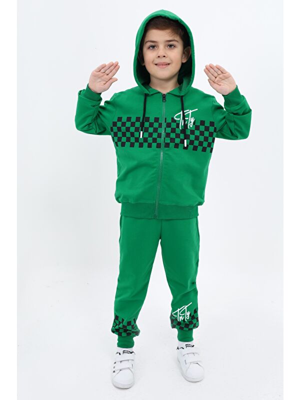 Toontoykids Erkek Çocuk Baskılı Eşofman Takım